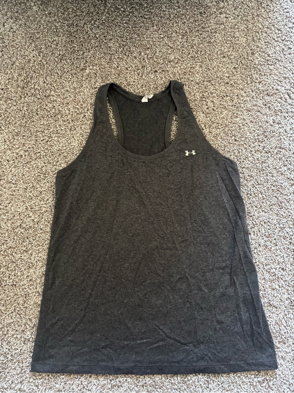 LG Charcoal Gray Racerback Tank Top